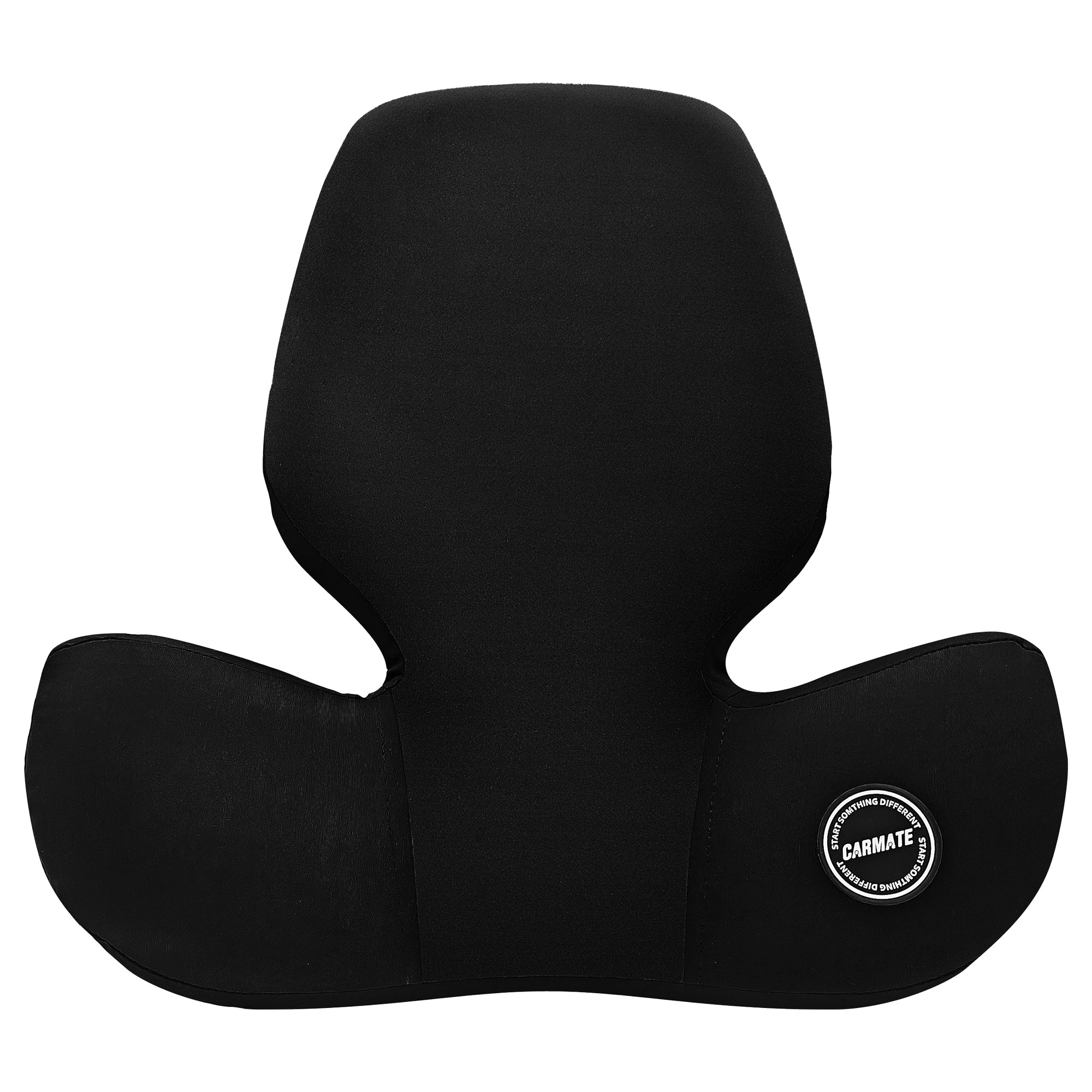 CARMATE Orthopedic Memory Foam Luxury Back Cushion Lumbar Support & Back Pain Relief Compatible With Computer,Car, Office Ergonomic Chair