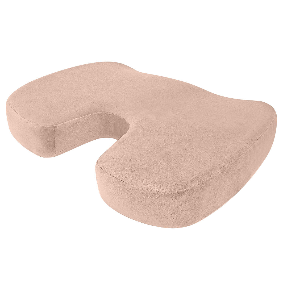 CARMATE Orthopedic Memory Foam Seat Cushion (C Shape) For Tailbone Pain Relief, Sciatica Pain Relief, Hip Support, Lower Back Support With Computer, Car, Office Ergonomic Chair
