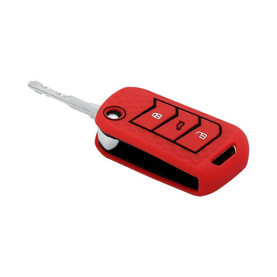 Keycare Silicon Car Key Cover for Mahindra - Thar 2020 onwards (KC 09) - CARMATE®