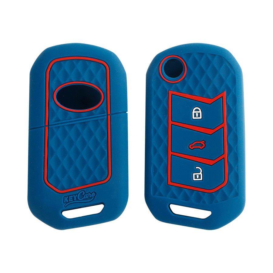 Keycare Silicon Car Key Cover for Mahindra - Thar 2020 onwards (KC 09) - CARMATE®