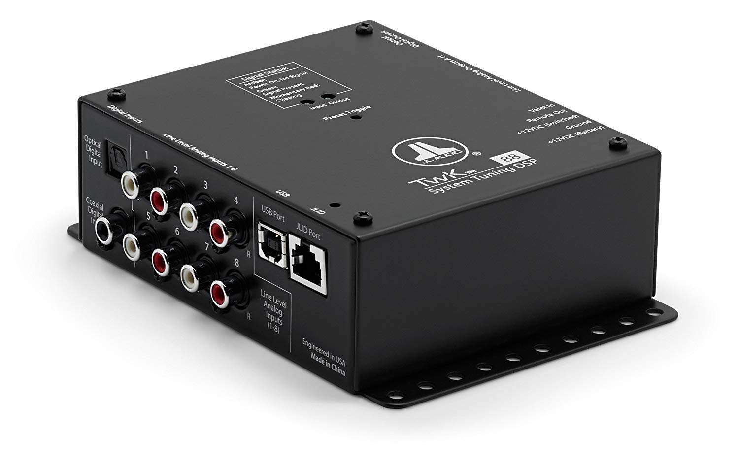 JL Audio TwK-88 System Tuning Digital Signal Processor 8-Ch. Input & Output