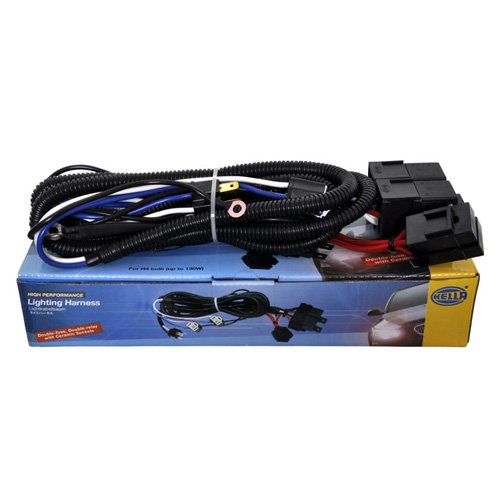 Hella H4 Headlamp Wiring Harness Relay System (130/100W) - CARMATE®