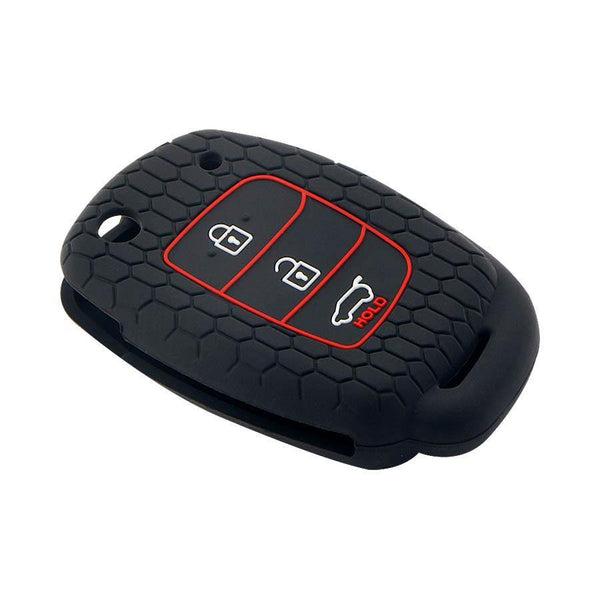 Keycare Silicon Car Key Cover for Hyundai - i10 Grand Nios (Flip Key) (KC 10) - CARMATE®