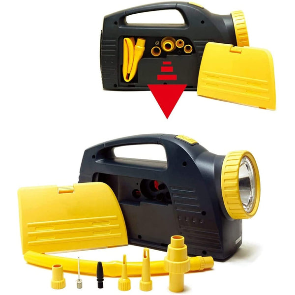 WINDEK RCP_C25B_1901 Analog Preset Tyre Inflator, Black - (320 PSI)