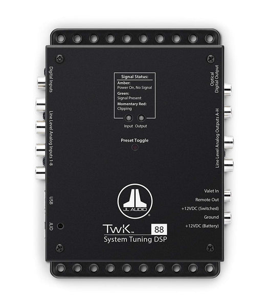 JL Audio TwK-88 System Tuning Digital Signal Processor 8-Ch. Input & Output