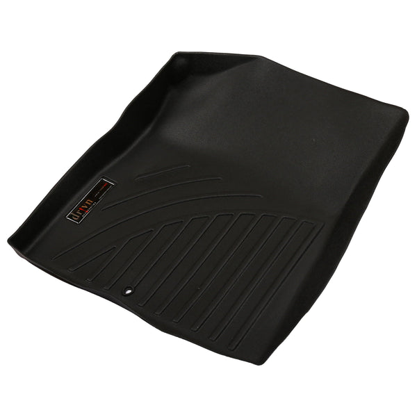 Drivn 5D TPV Car Foot Mat for Hyundai Creta - Black, 5D Car Floor Mat, Customised Car Floor Mat for Hyundai Creta (Set of 3) - CARMATE®