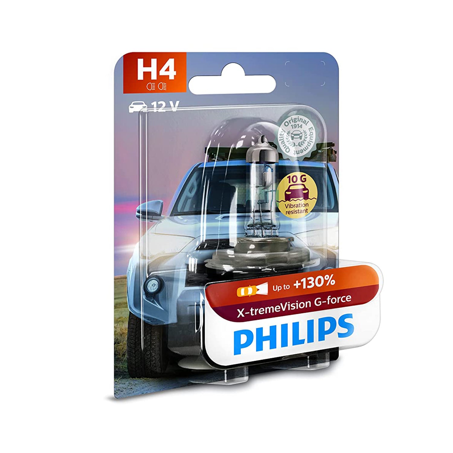 PHILIPS H4 XtremeVision G-Force Car headlight bulb (12V, 55W )