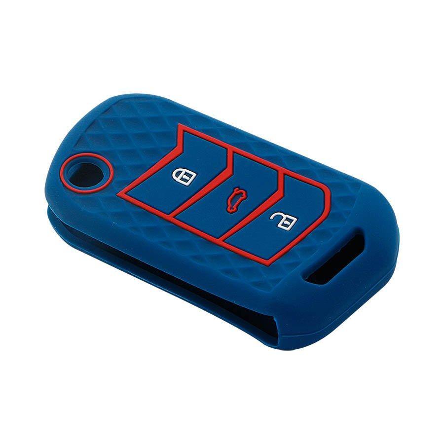 Keycare Silicon Car Key Cover for Mahindra - Thar 2020 onwards (KC 09) - CARMATE®