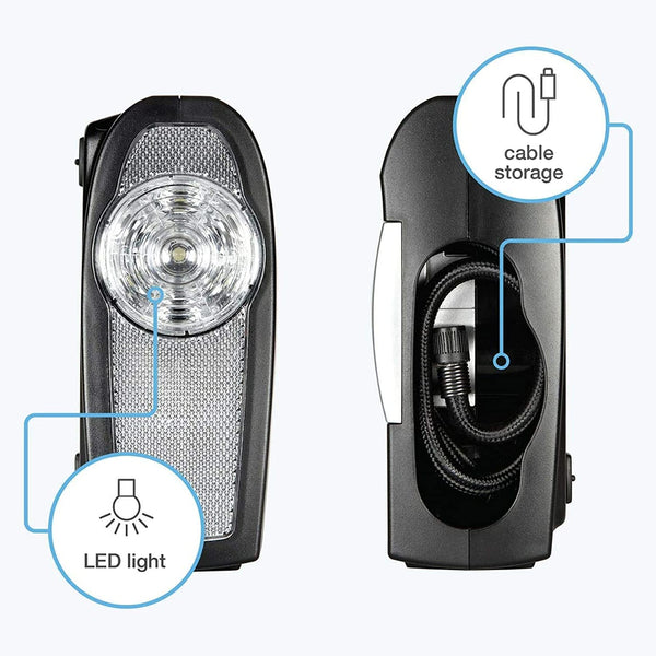 WINDEK 1902 Digital Tyre Inflator Portable & Easy to Operate Tire Air Pump with Auto Shut-Off & LED Light (Black)