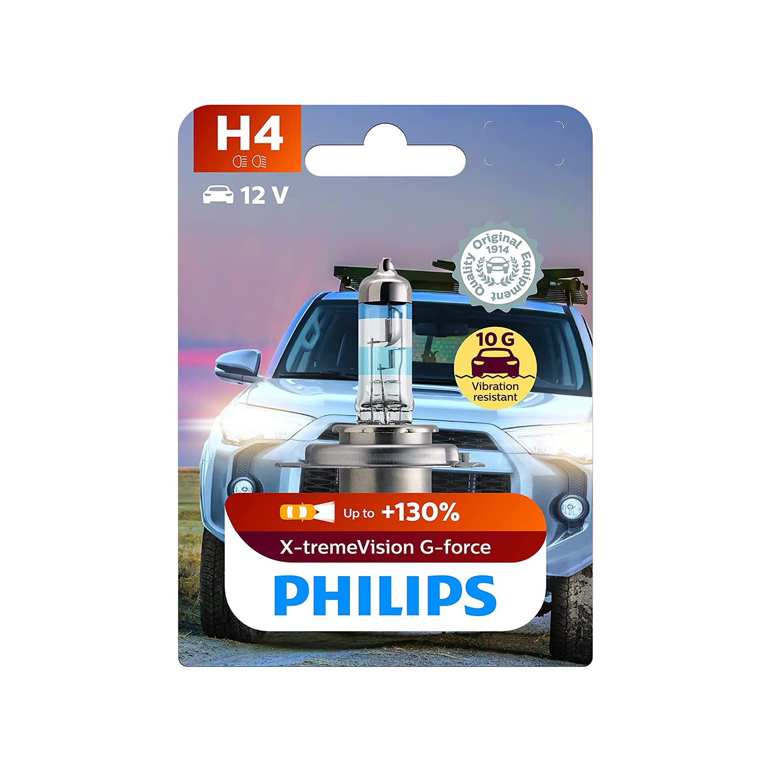 PHILIPS H4 XtremeVision G-Force Car headlight bulb (12V, 55W )