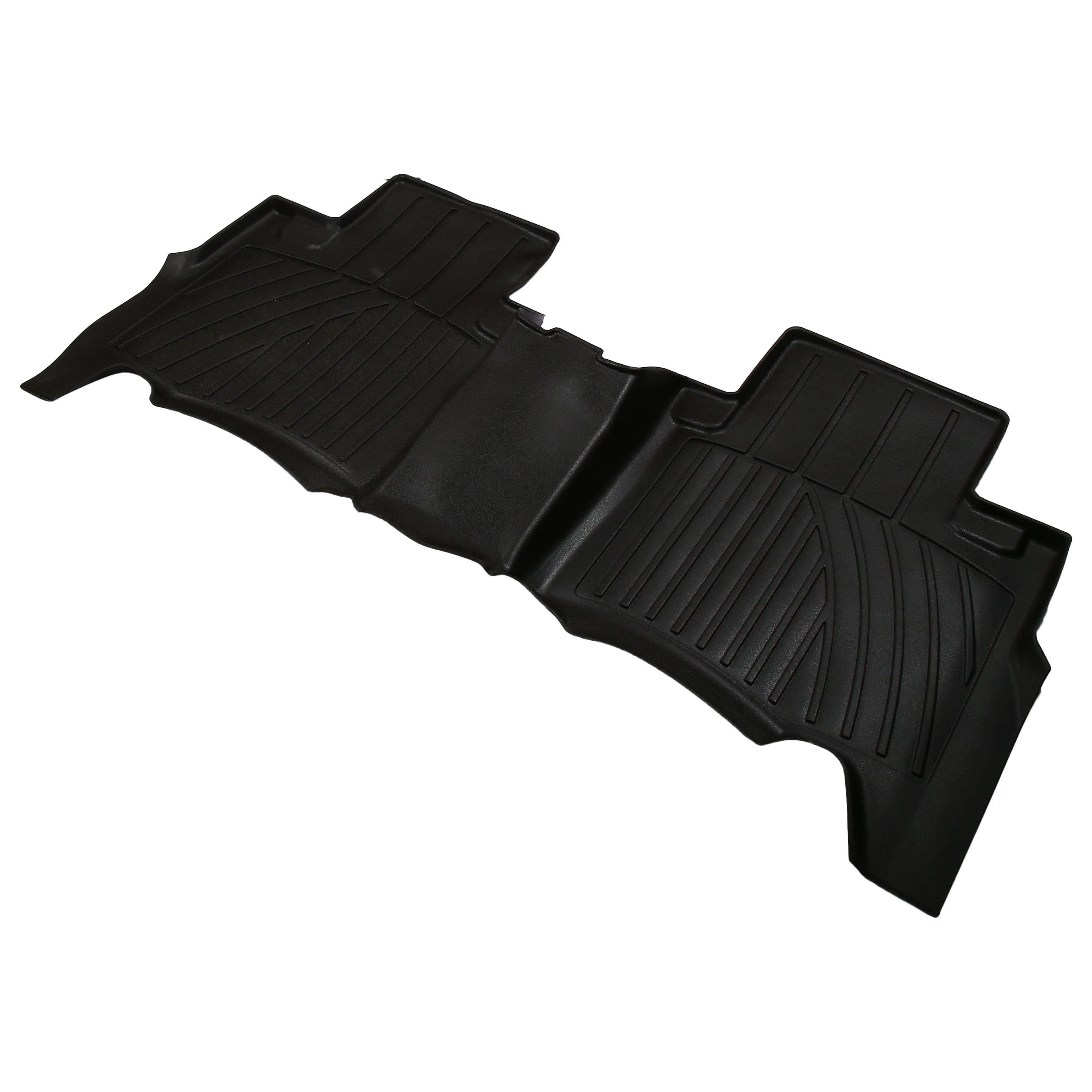 Drivn 5D TPV Car Foot Mat for Toyota Fortuner Manual - Black, 5D Car Floor Mat, Customised Car Floor Mat for Toyota Fortuner (Set of 4) - CARMATE®