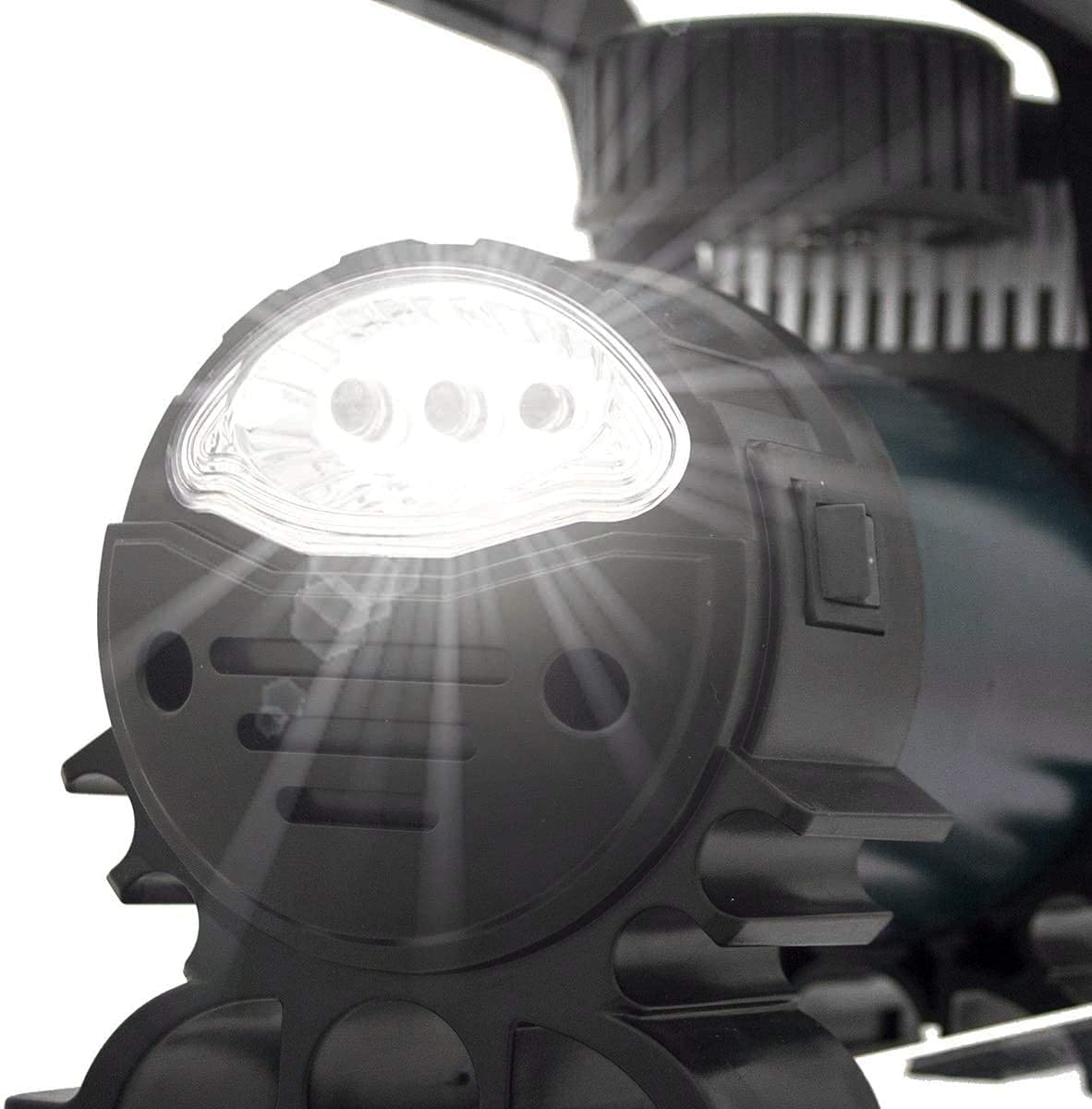 Windek 4001 Heavy Duty Tyre Inflator with Advanced Design, Speedy Inflation Air Pump Compatible with All Bike & Car