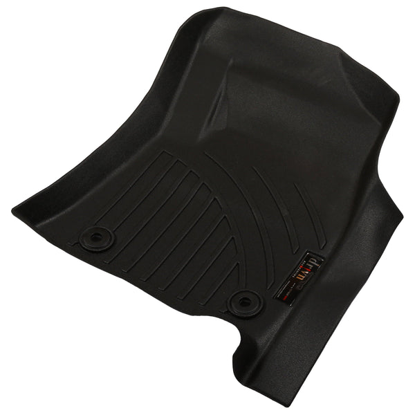 Drivn 5D TPV Car Foot Mat for Toyota Fortuner Manual - Black, 5D Car Floor Mat, Customised Car Floor Mat for Toyota Fortuner (Set of 4) - CARMATE®