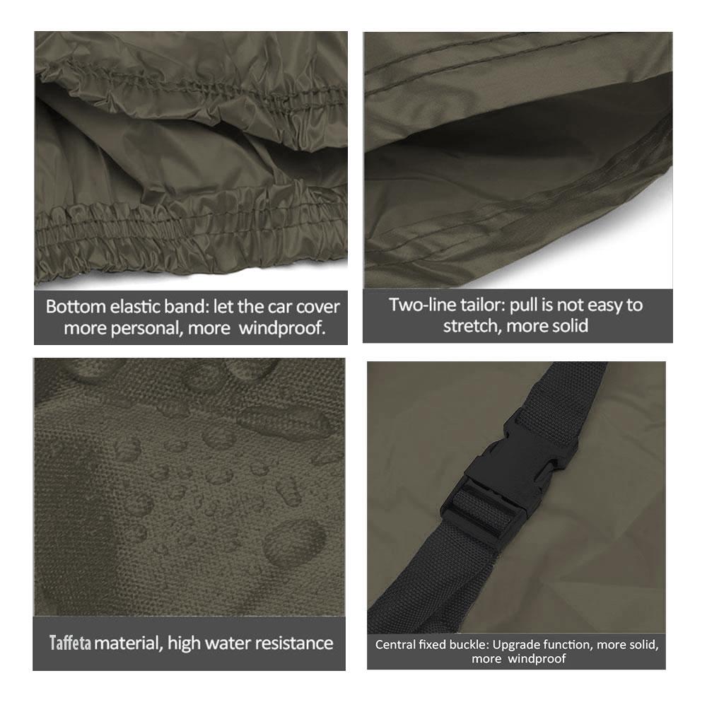 Carmate Car Body Cover 100% Waterproof Pride (Grey) for Chevrolet - Tavera - CARMATE®