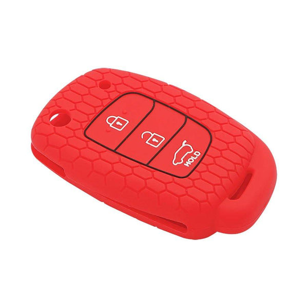 Keycare Silicon Car Key Cover for Hyundai - Creta (Flip Key) (KC 10) - CARMATE®