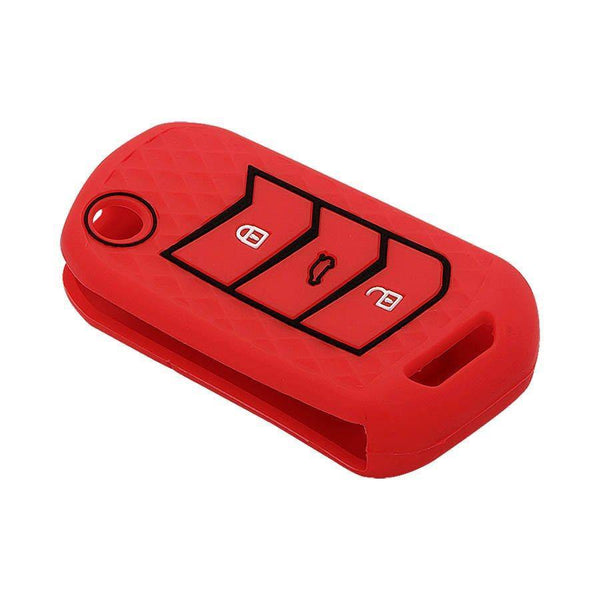 Keycare Silicon Car Key Cover for Mahindra - Thar 2020 onwards (KC 09) - CARMATE®