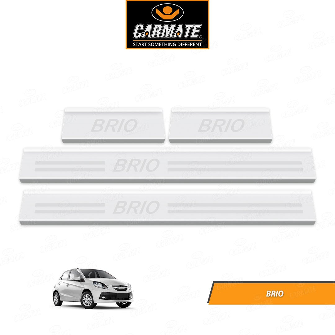 CARMATE FOOT STEP DOOR SILL PLATE PLATE FOR HONDA BRIO