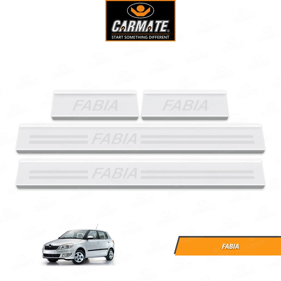 CARMATE FOOT STEP DOOR SILL PLATE PLATE FOR SKODA FABIA