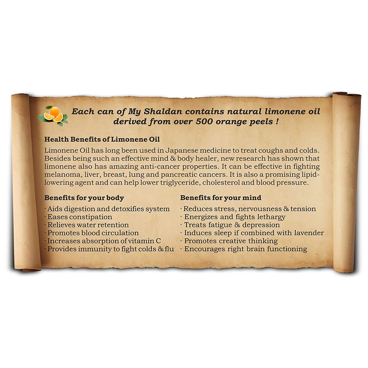 My Shaldan Big Lemon Car Air Fresheners Can (250g)