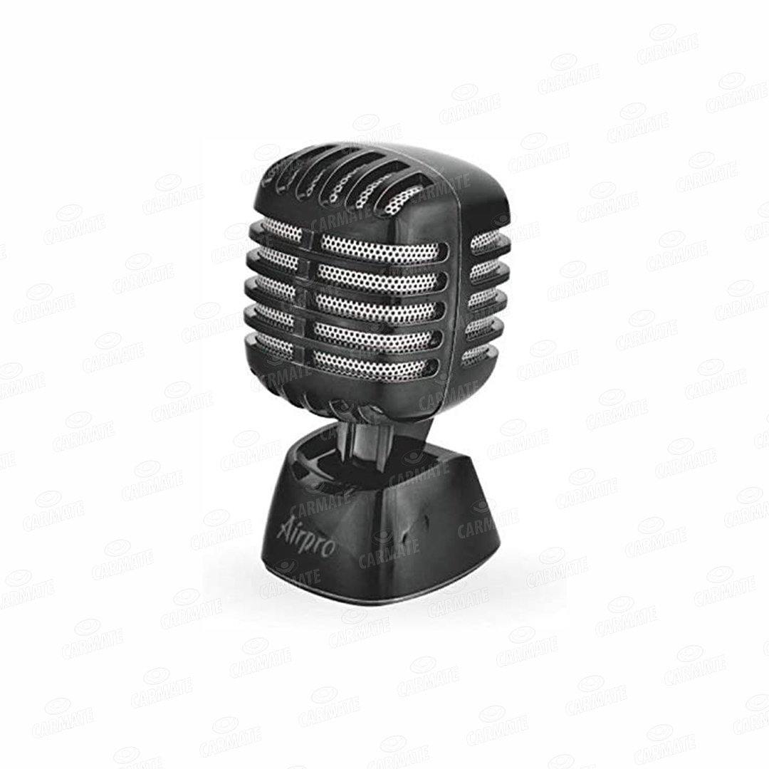 Airpro Mic Man Gel Air Freshener - Velvet Mask for Car Desk Office Cabin Home Room Perfume and Fragrance - CARMATE®