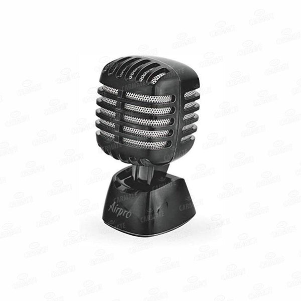 Airpro Mic Man Gel Air Freshener - Velvet Mask for Car Desk Office Cabin Home Room Perfume and Fragrance - CARMATE®