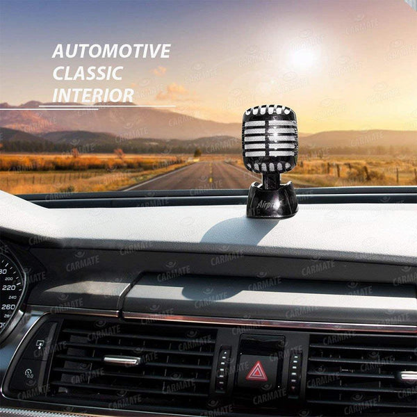 Airpro Mic Man Gel Air Freshener - Velvet Mask for Car Desk Office Cabin Home Room Perfume and Fragrance - CARMATE®