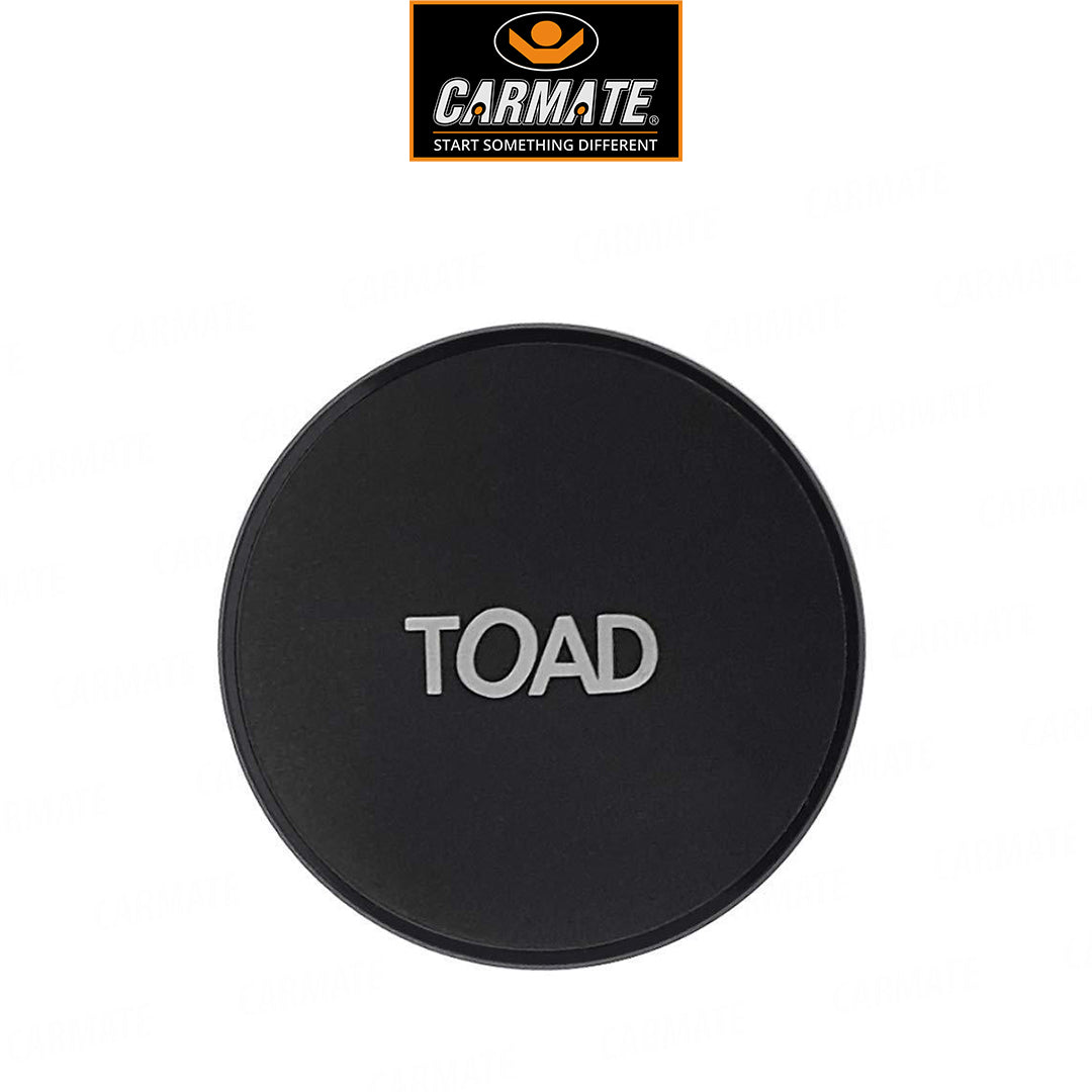 Toad Smart Magnetic Universal Car Phone Holder, with Fast Swift Technology for Smartphones and Mini Tablets (Black) Phone Holder for Car and Home Use