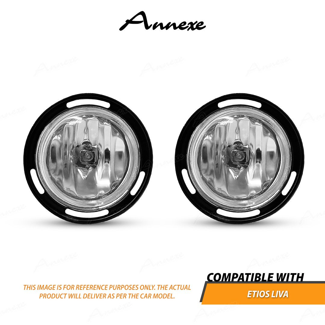 Annexe Fog Light Lamp for Toyota Etios Liva (Set of 2)