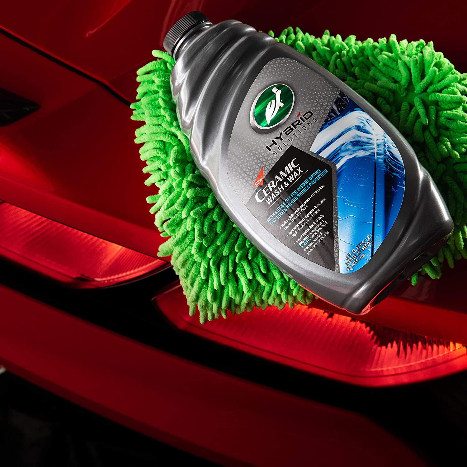 Turtle Wax 53411 Hybrid Solutions Ceramic Wash and Wax-48 Fl Oz