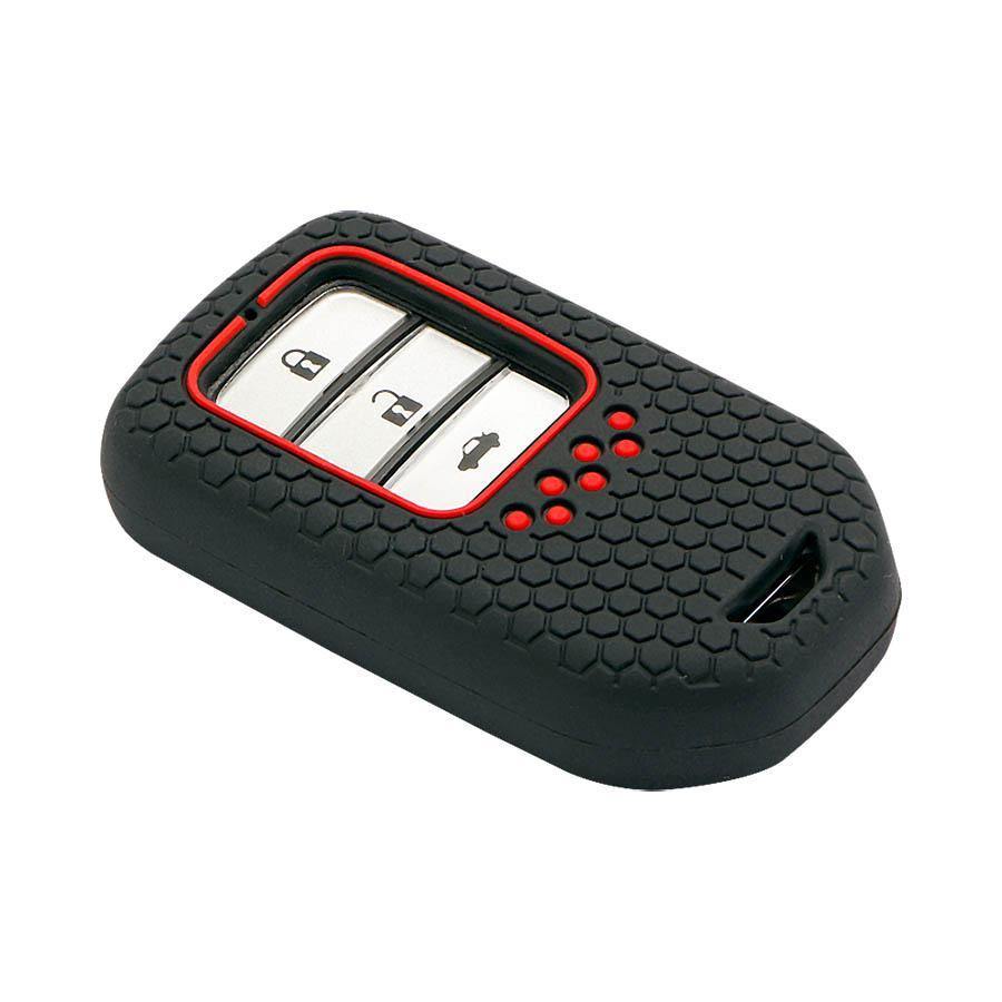Keycare Silicon Car Key Cover for Honda - CITY (Button Start) (KC 24) - CARMATE®