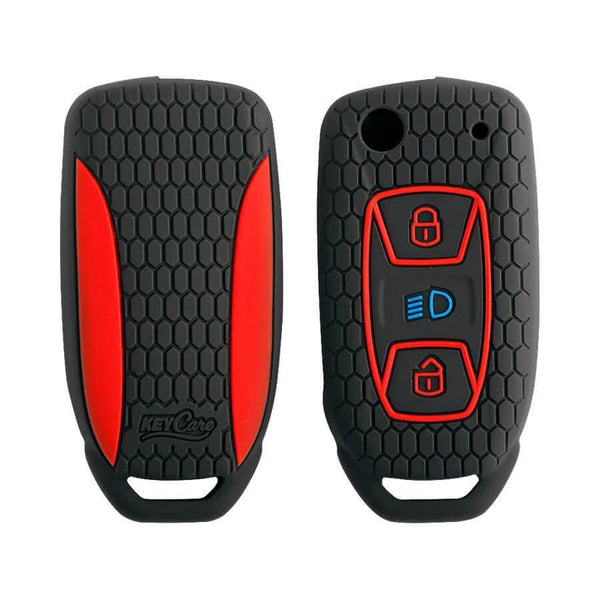 Keycare Silicon Car Key Cover for TATA - Tiago (KC 29) - CARMATE®