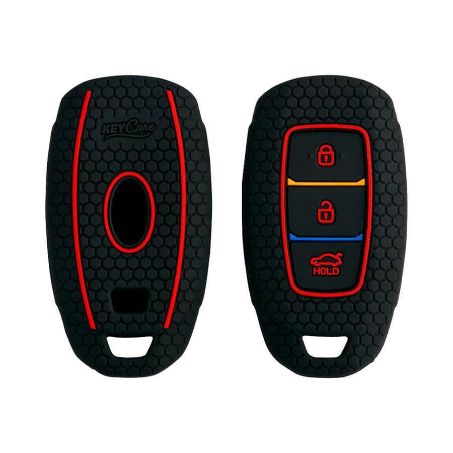 Keycare Silicon Car Key Cover for Hyundai - Verna (KC 41) - CARMATE®