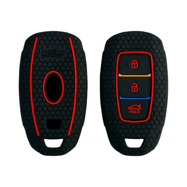 Keycare Silicon Car Key Cover for Hyundai - Verna (KC 41) - CARMATE®