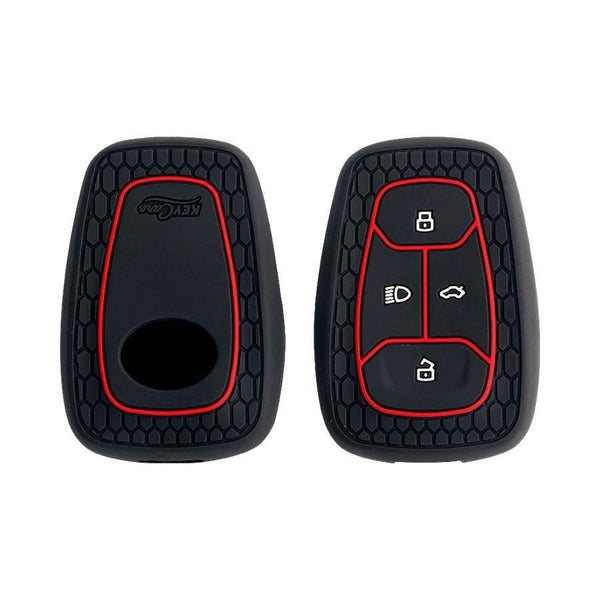 Keycare Silicon Car Key Cover for TATA - Tigor (Button Start) (KC 08) - CARMATE®