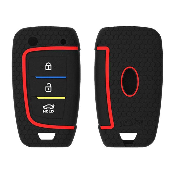 Keycare Silicon Car Key Cover for Hyundai - Kona (KC 43) - CARMATE®