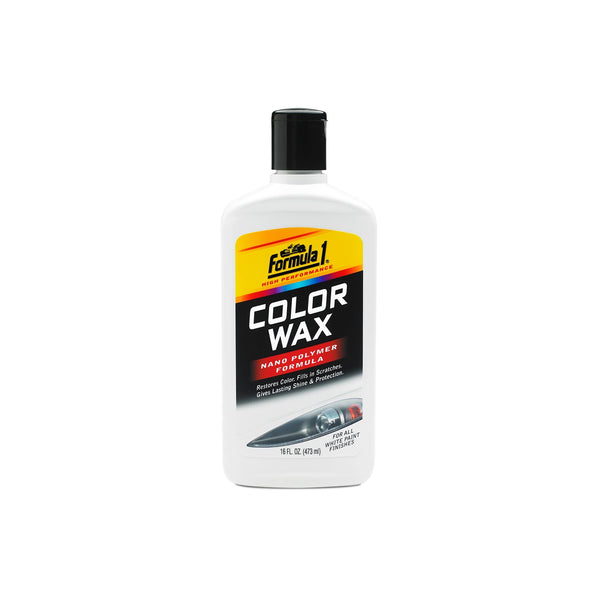 Formula 1 Color Wax for Cars (473 ml, White)