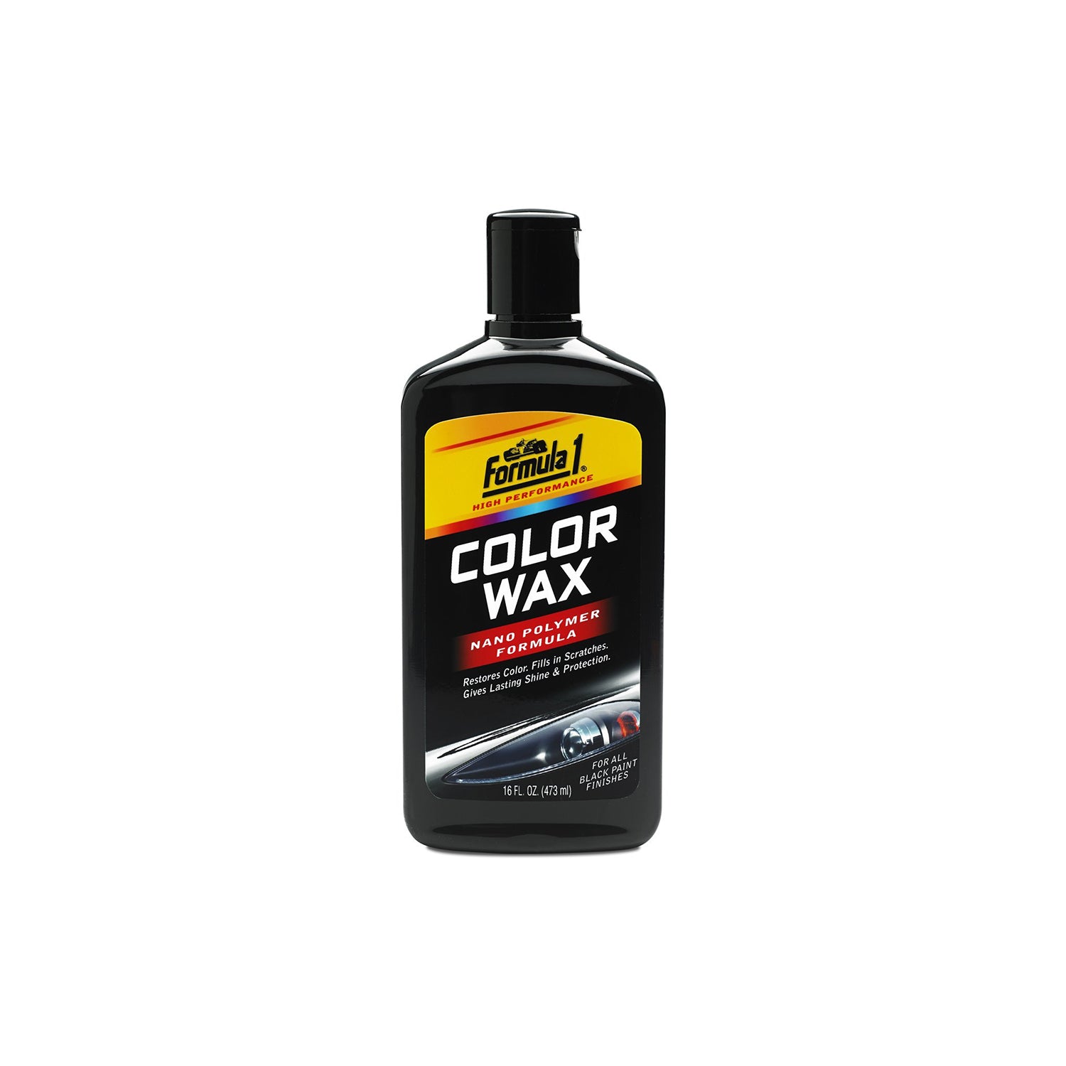 Formula 1 Color Wax for Cars (473 ml, Black)