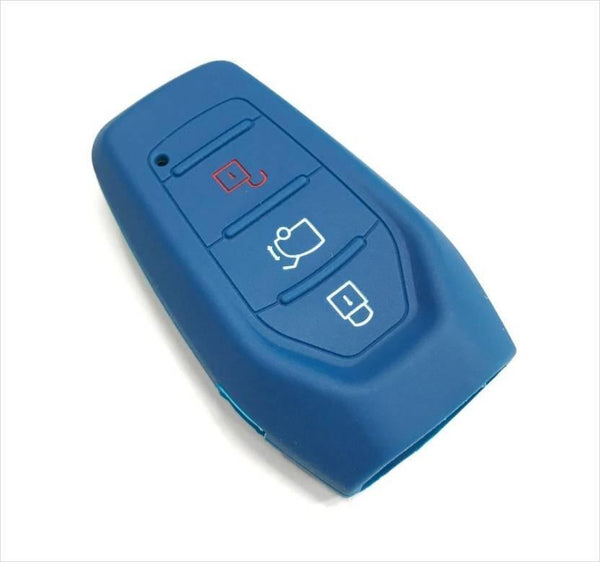 Keycare Silicon Car Key Cover for Mahindra - XUV 500 Upto 2020 (Button Start) (KC 48) - CARMATE®