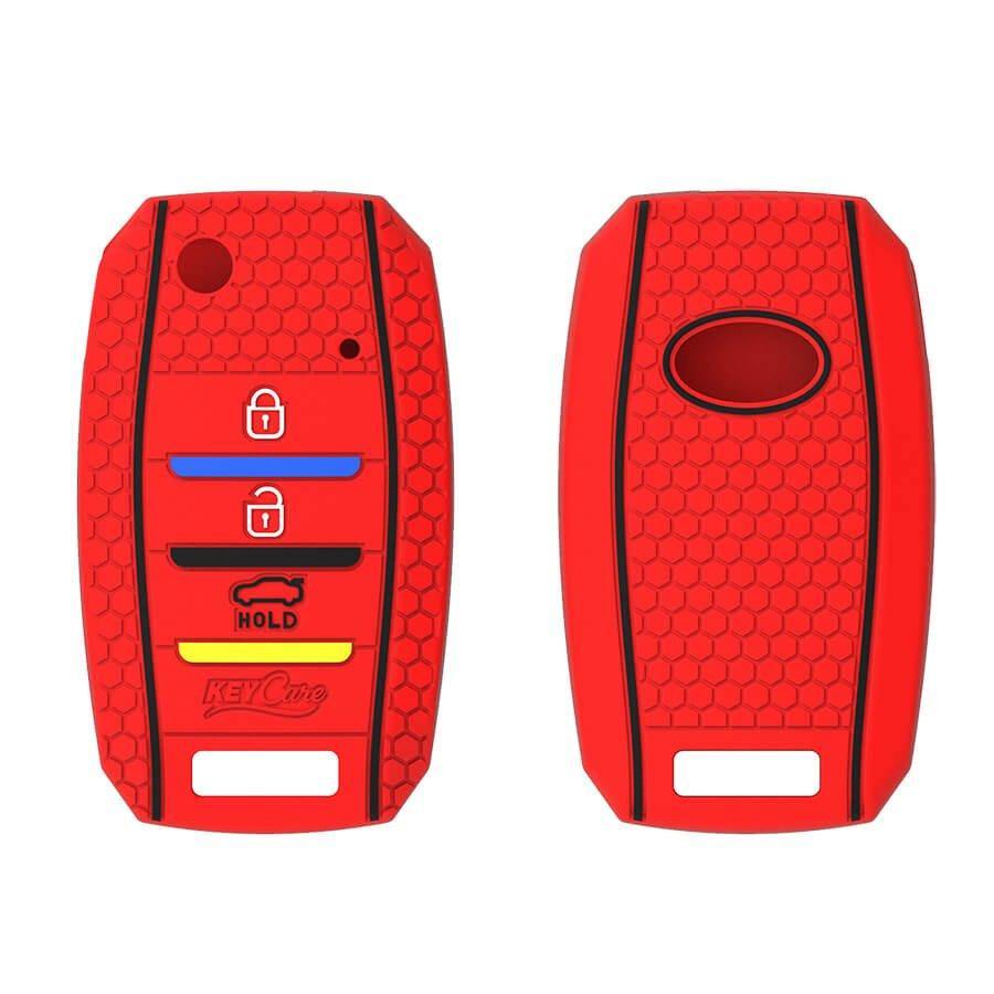 Keycare Silicon Car Key Cover for KIA - Sonet (KC 35) - CARMATE®