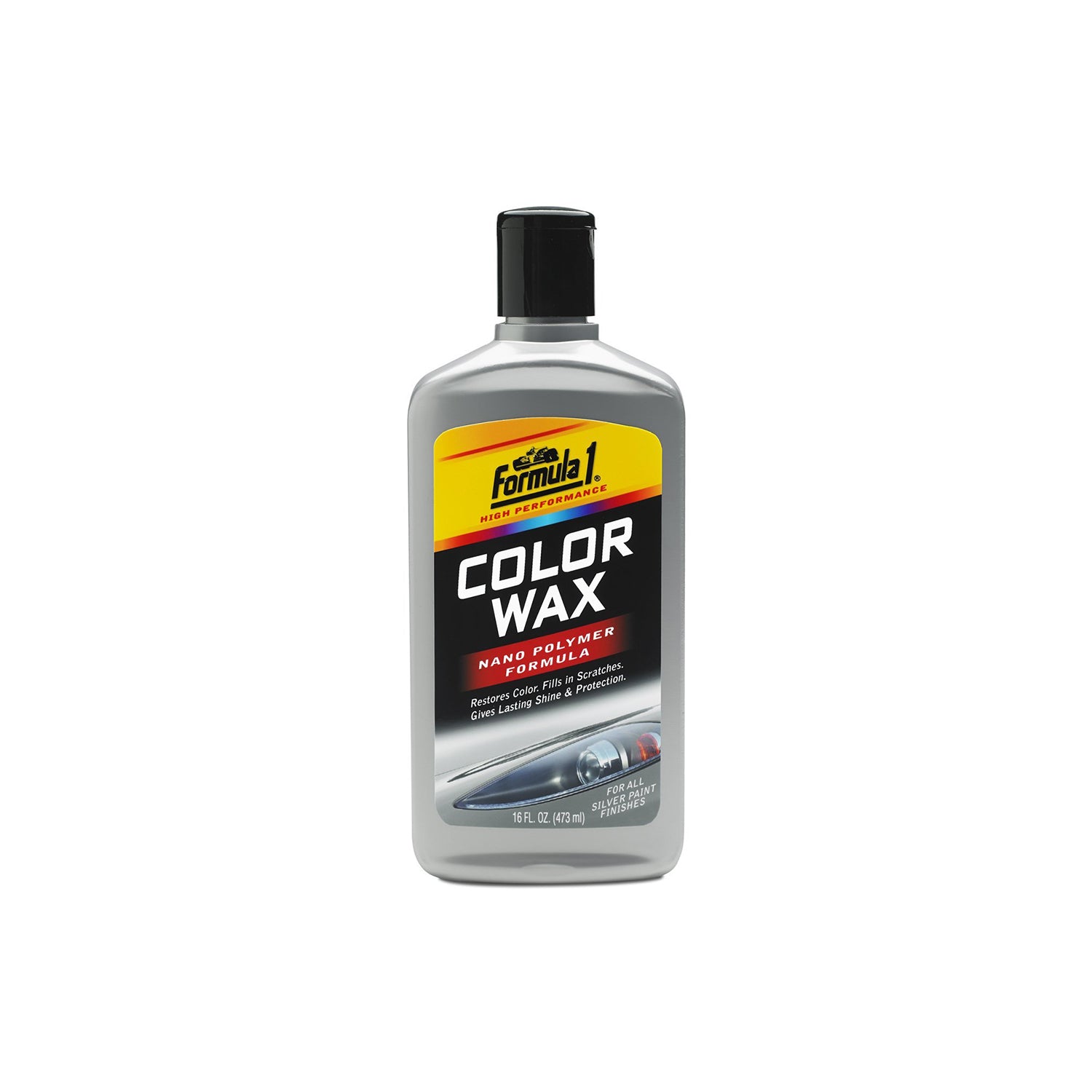 Formula 1 Color Wax for Cars (473 ml, Silver)