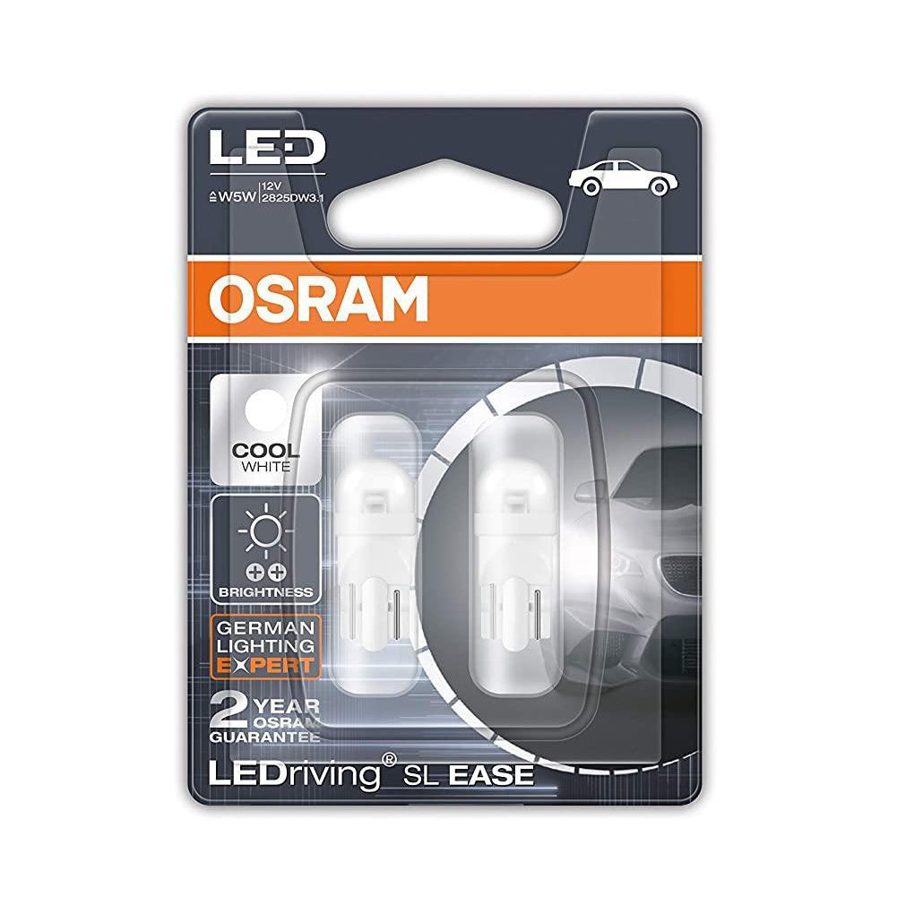 Osram LED T10 2825DW-02B Parking Lamp (12V, 1W)