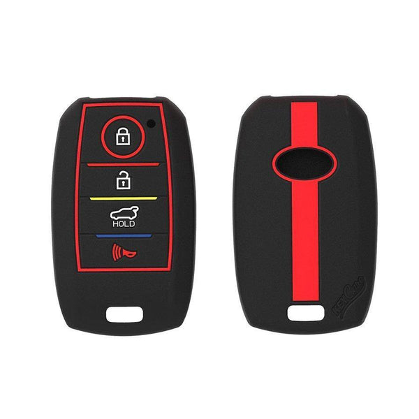 Keycare Silicon Car Key Cover for KIA - Sealtos (Button Start) (KC 49) - CARMATE®