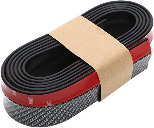 CARMATE Samurai Carbon Car Body Kit Bumper Lip Side Skirt Rubber Edge Decorative Protector