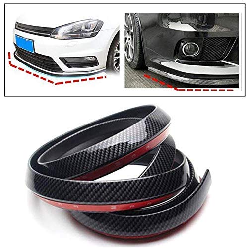 CARMATE Samurai Carbon Car Body Kit Bumper Lip Side Skirt Rubber Edge Decorative Protector