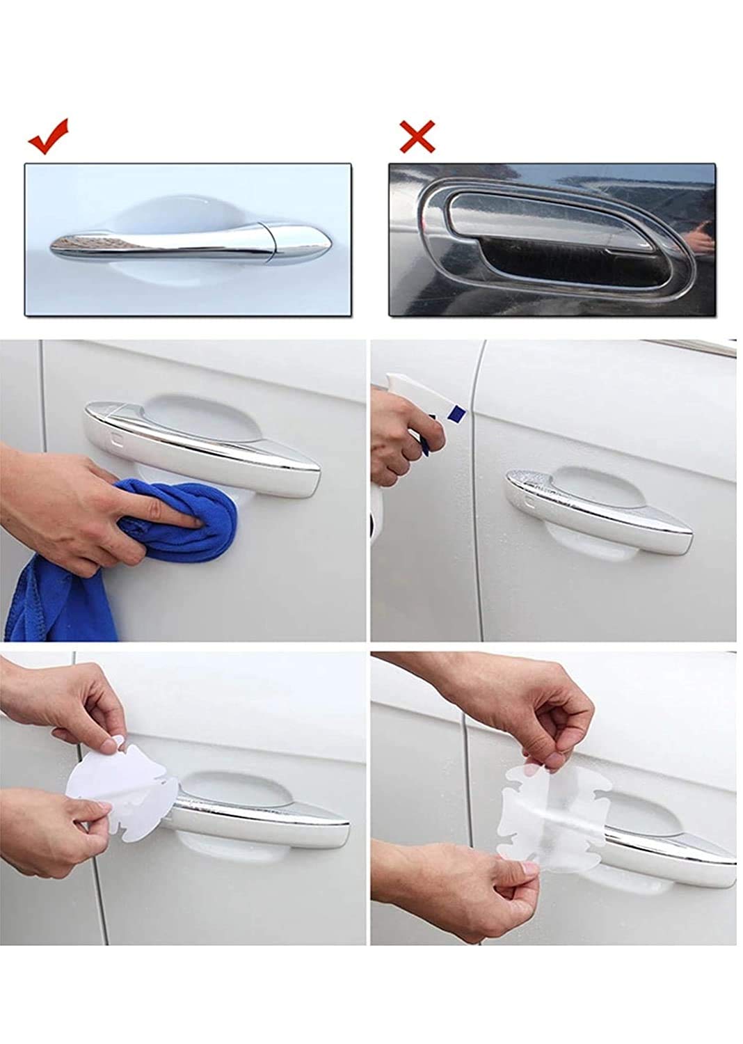 CARMATE Door Handle Guard Sticker & Paint Protection for All Cars – CARMATE®