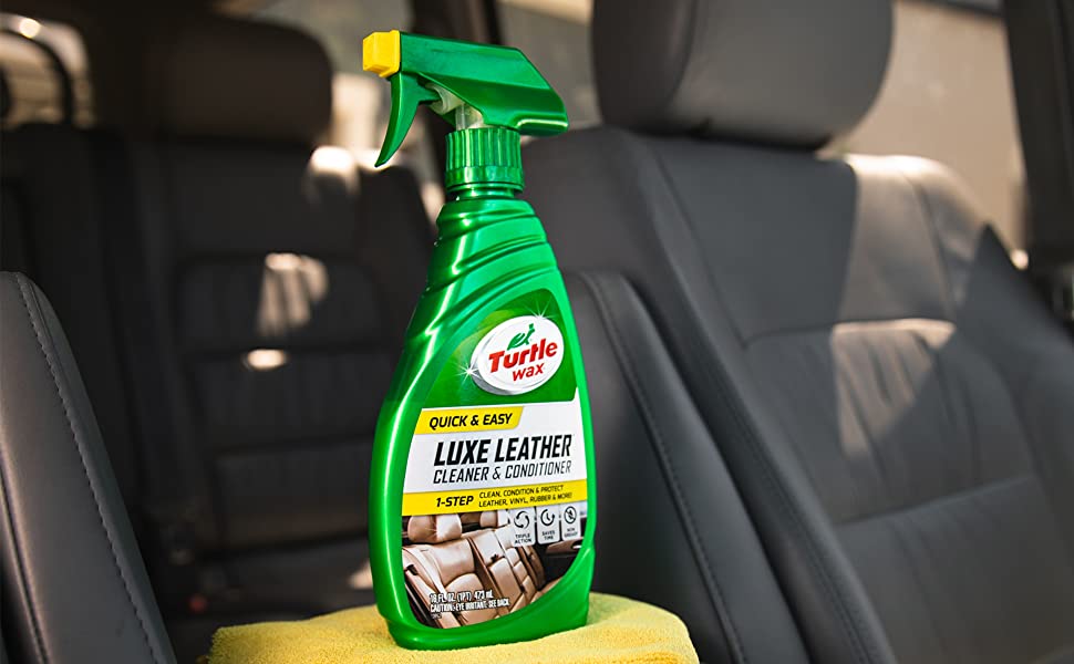 Turtle Wax Leather Cleaner & Conditioner (473 ML)