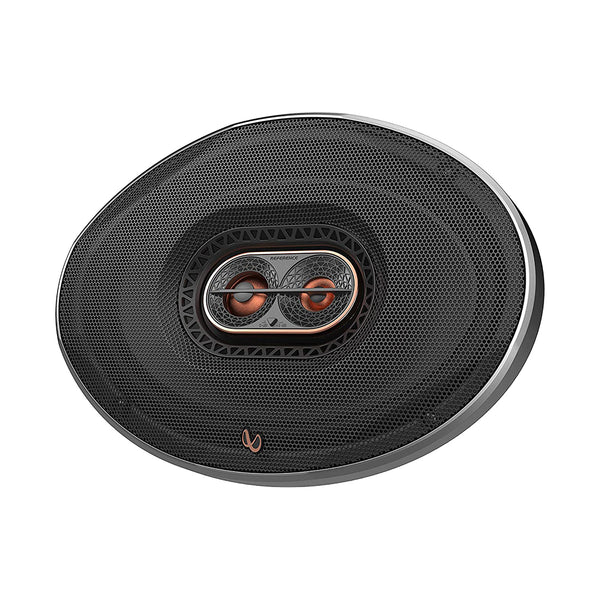 Infinity 3-Way Oval Car Speaker 300 Watts, 100 Watts RMS with Edge-Driven, Textile Tweeters