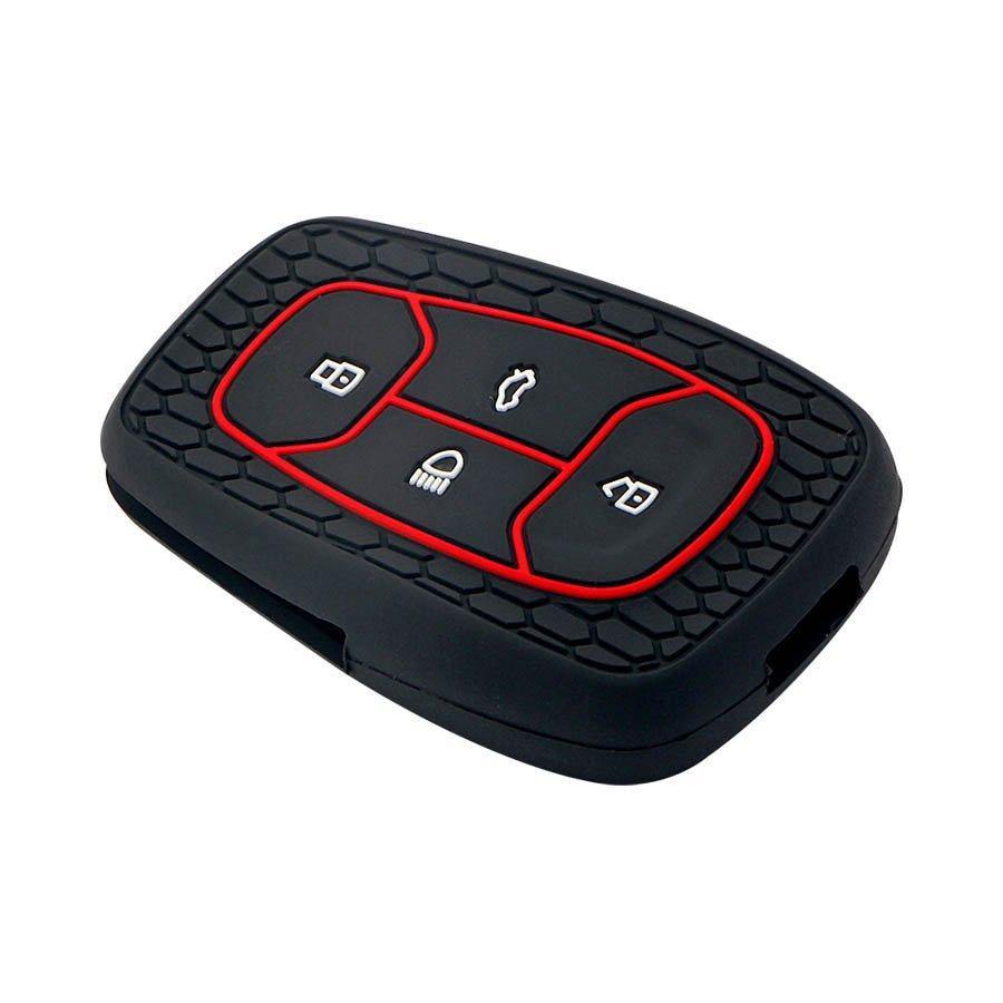 Keycare Silicon Car Key Cover for TATA - Tigor (Button Start) (KC 08) - CARMATE®