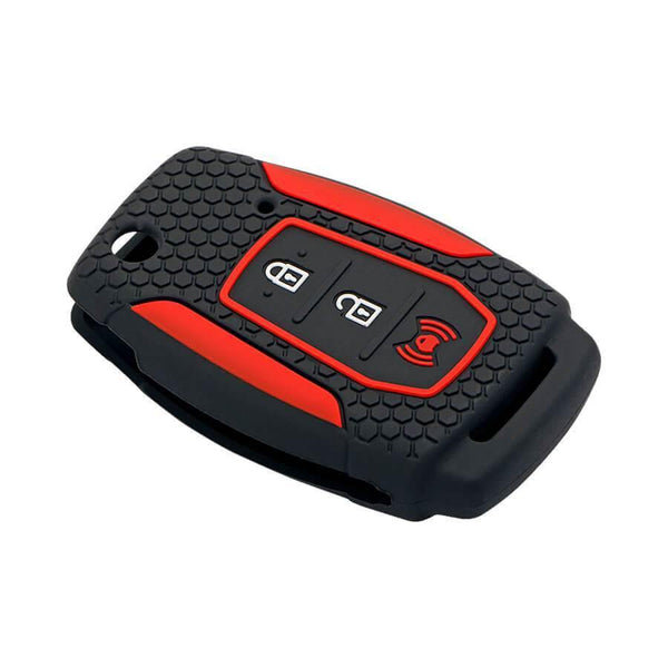 Keycare Silicon Car Key Cover for Mahindra - XUV 300 (KC 25) - CARMATE®