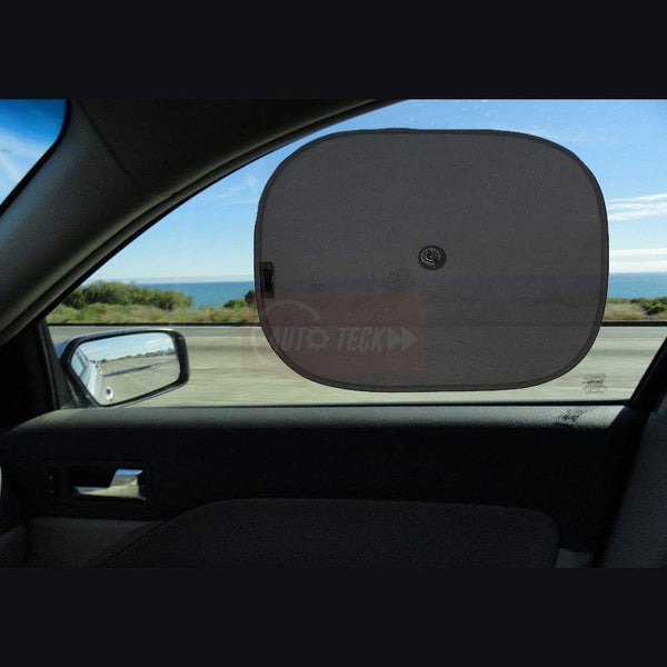 CARMATE Side Window Sun Shades for Car Chipkoo Sun Shades for Car (Pack of 2 Black)